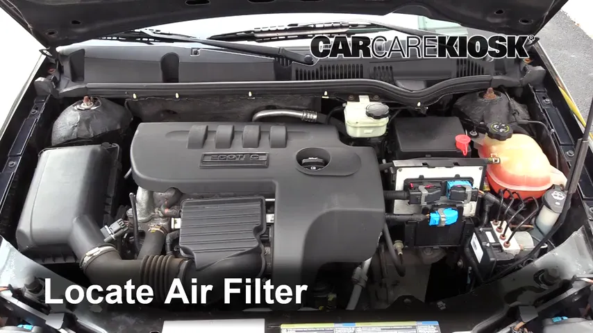 2006 Saturn Ion-3 2.2L 4 Cyl. Coupe Air Filter (Engine) Replace